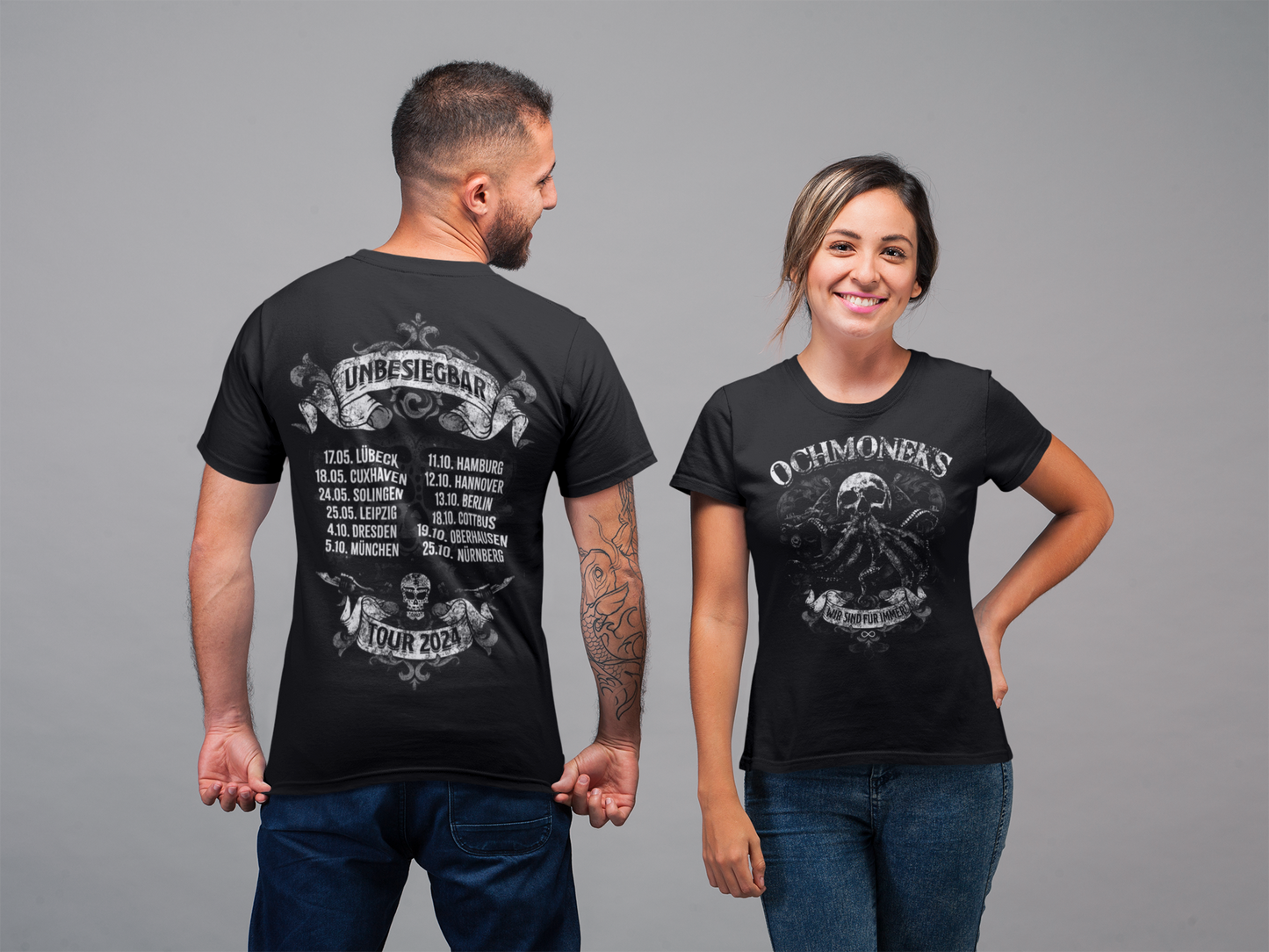 OCHMONEKS »UNBESIEGBAR« Tourshirt 2024
