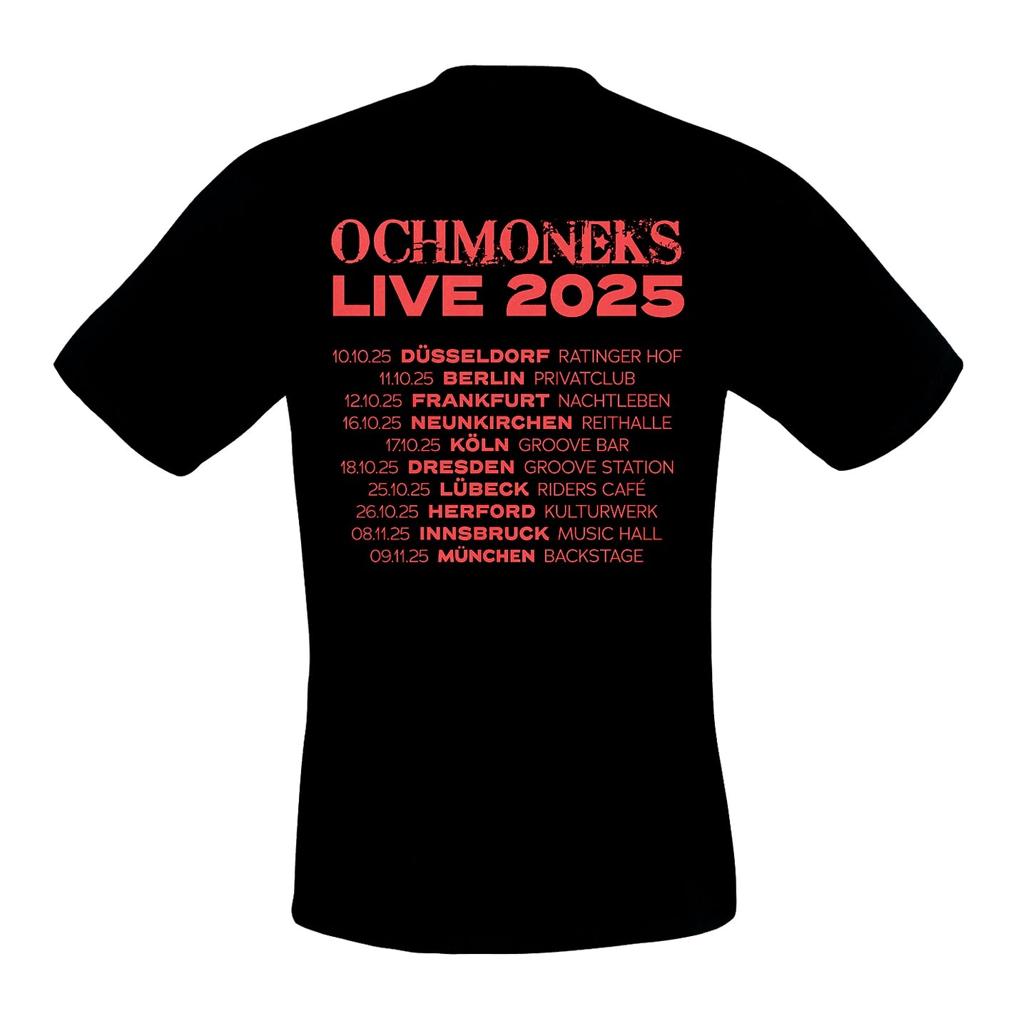TOUR SHIRT „OCHMONEKS LIVE 2025“