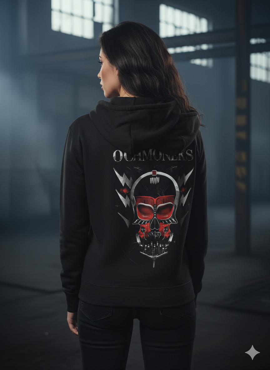 OCHMONEKS TOUR ZIPPER "RED SKULL"