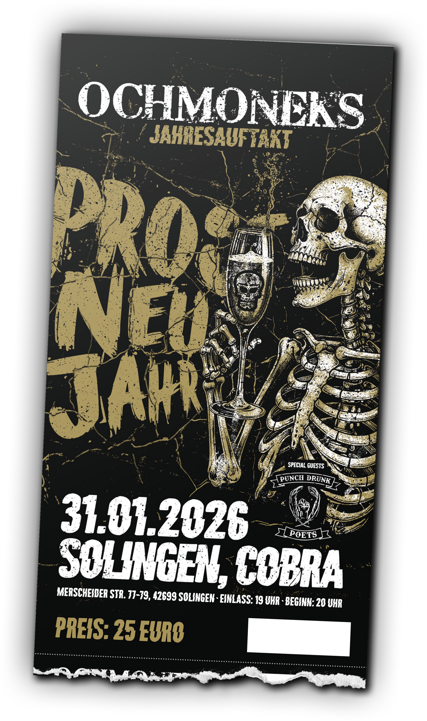 OCHMONEKS JAHRESAUFTAKT | PROST NEUJAHR