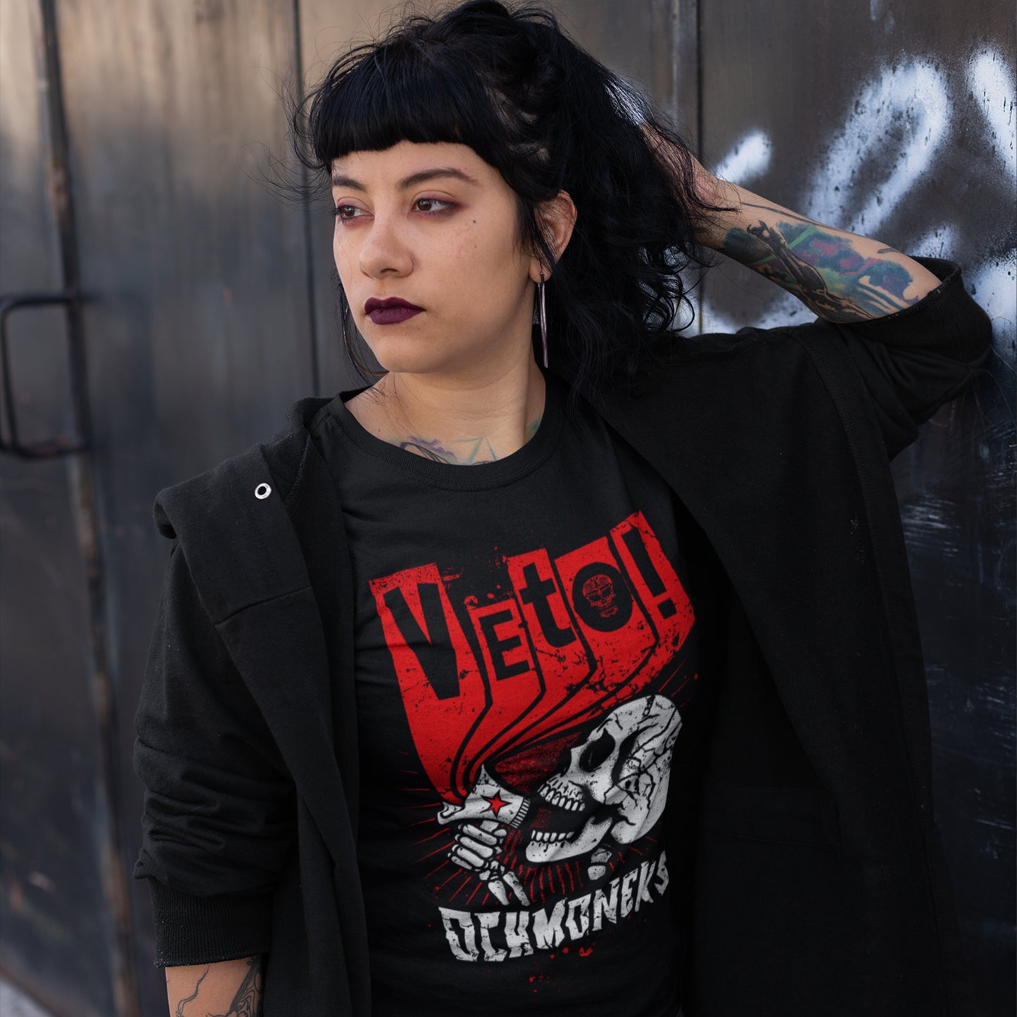 Girlie Shirt "Veto"