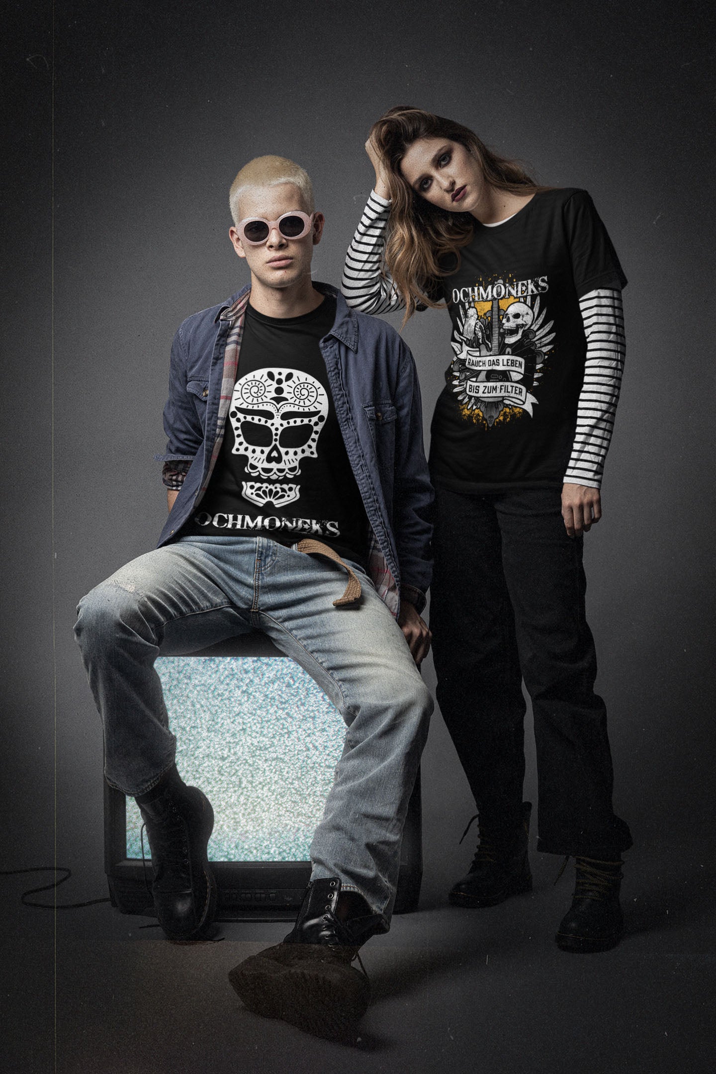T-Shirt "RAUCH DAS LEBEN BIS ZUM FILTER"