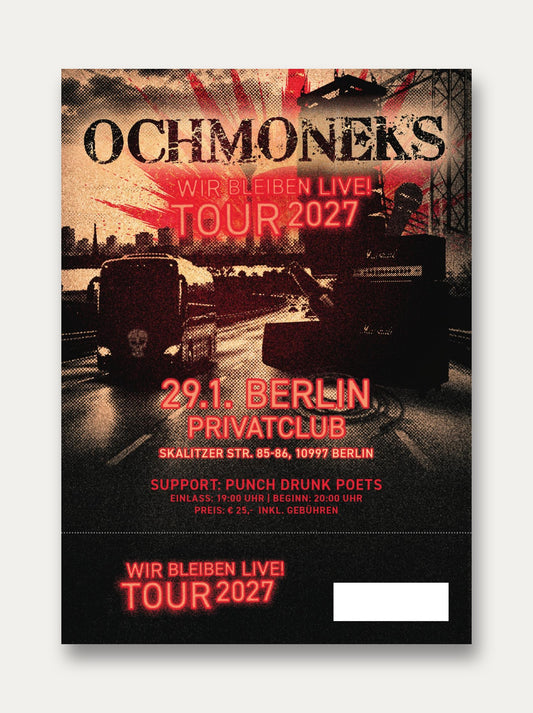 OCHMONEKS - WIR BLEIBEN LIVE! TOUR - BERLIN