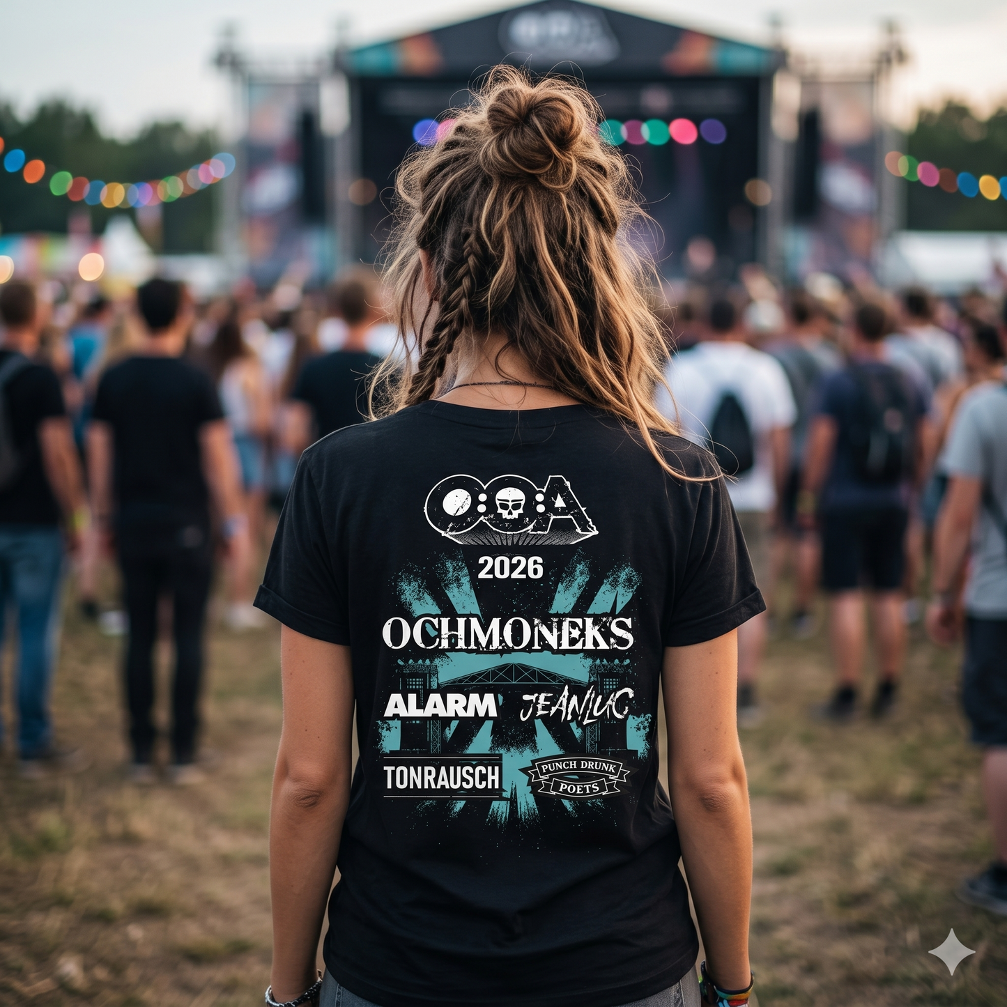 OCHMONEKS »O:O:A 2026« Festival Shirt