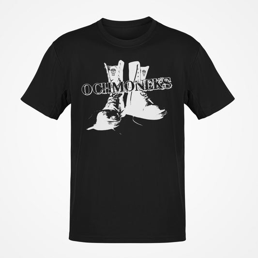 T-Shirt "OCHMONEKS BOOTS" (black)